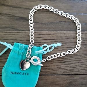 Tiffany & Co Toggle Heart Tag Necklace